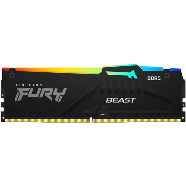 Detalle de Kingston FURY Beast RGB DDR5 5200MHz 32GB CL40