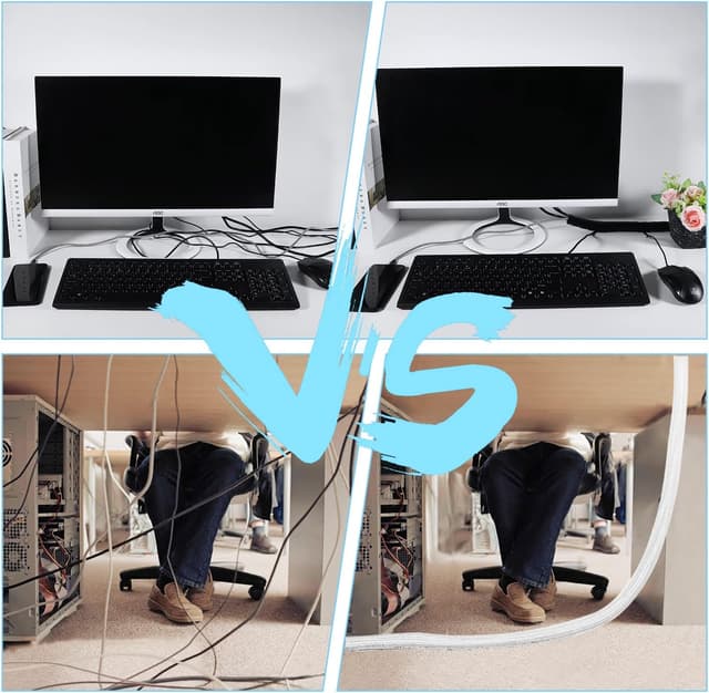 Thumbnail 6 de Josnown Selbstschließend Kabelschlauch 3 m 🔌