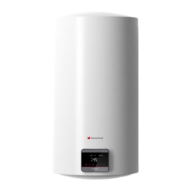 Detalle de Saunier Duval 80 litros termo eléctrico vertical