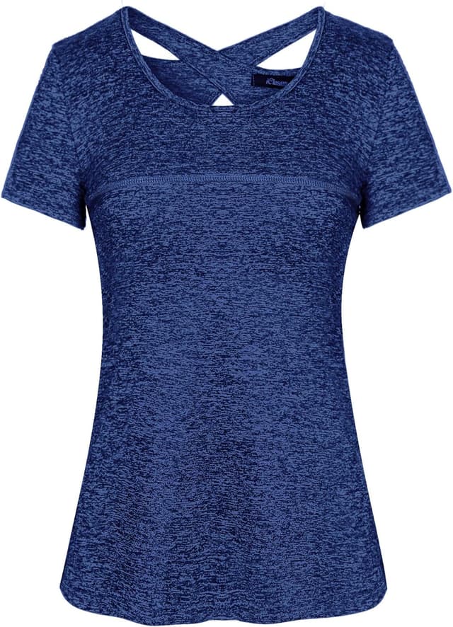 Imagen de iClosam Women's Tunic T-Shirt Gym Top en OfertitasTOP