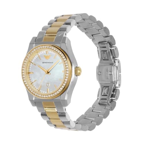 Detalle de Emporio Armani AR11559 reloj 32 mm plateado femea