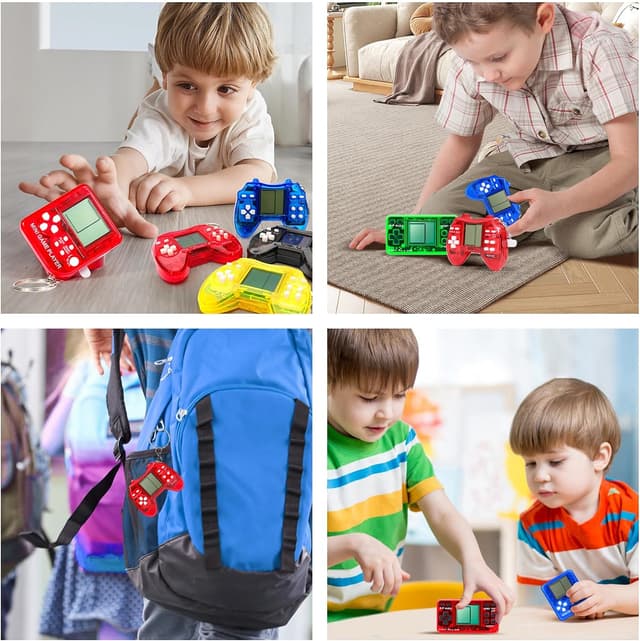 Thumbnail 6 de SSRMX 12Pcs Video Game Party Favors keychain