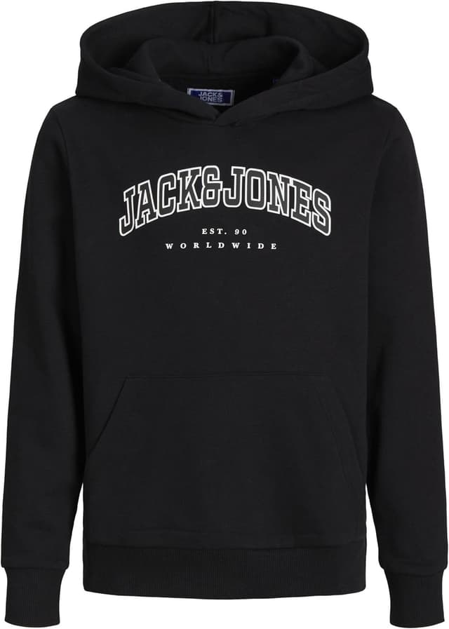 Thumbnail 6 de JACK & JONES Junior Hoodie Logo Hoodie Junior: felpa con tasca a marsupio