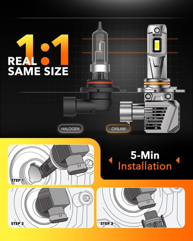 Thumbnail 4 de OXILAM 9012 LED Bulbs 6500K, Pack of 2
