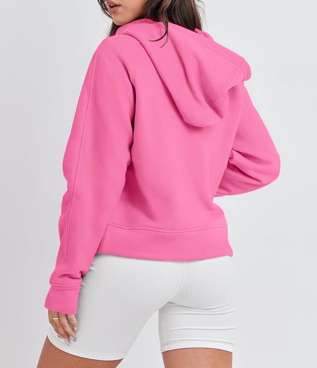 Detalle 2 de Damen Hoodie mit Fleece Innenfutter