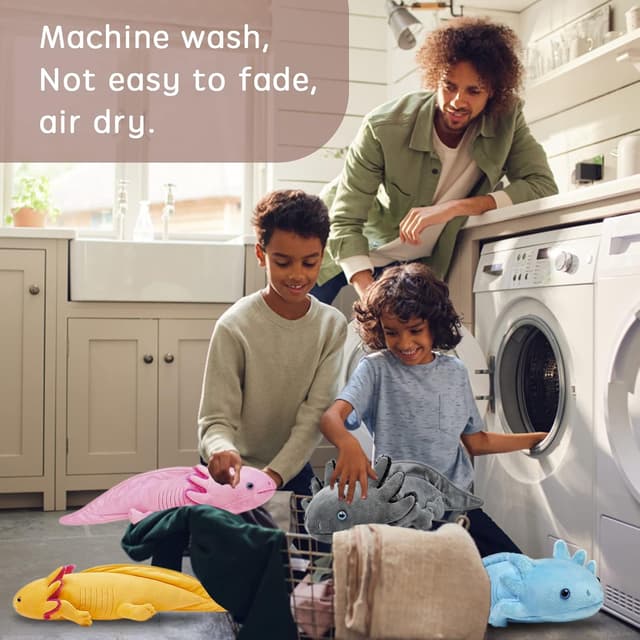 Detalle 2 de lilizzhoumax Axolotl Plush 44cm stuffed toy