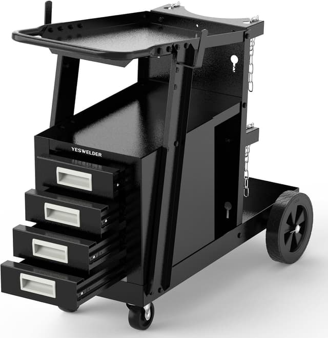 Imagen de YESWELDER Welding Cart 245 lb 🛠 en OfertitasTOP