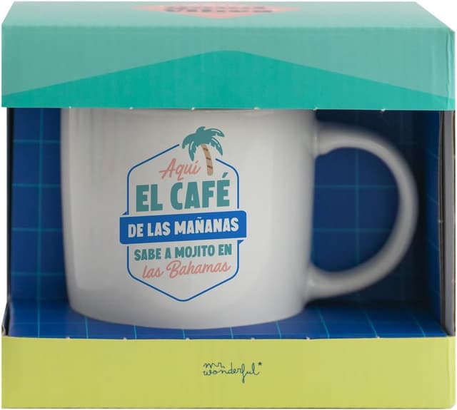 Thumbnail 4 de Mr. Wonderful Taza Café Bahama 🍹 12x15.5x18.5 cm