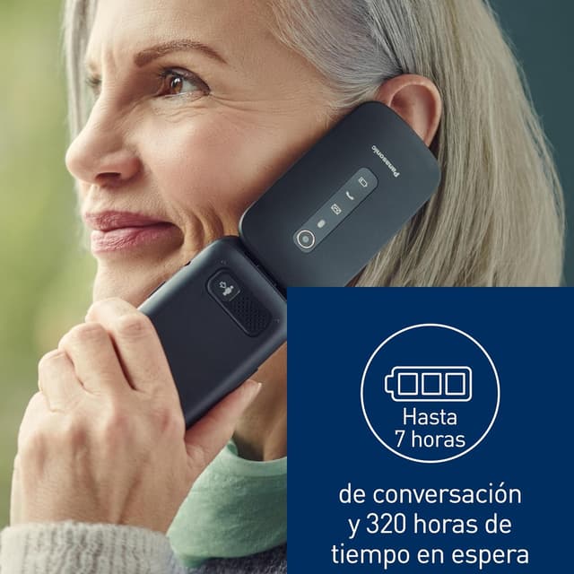 Thumbnail 6 de Panasonic KX-TU550EXB 📱 Teléfono Clamshell para Mayores 4G