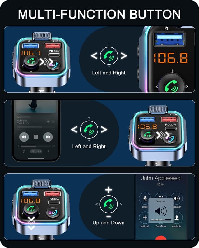 Detalle 1 de LENCENT BT23R Transmetteur FM 48W