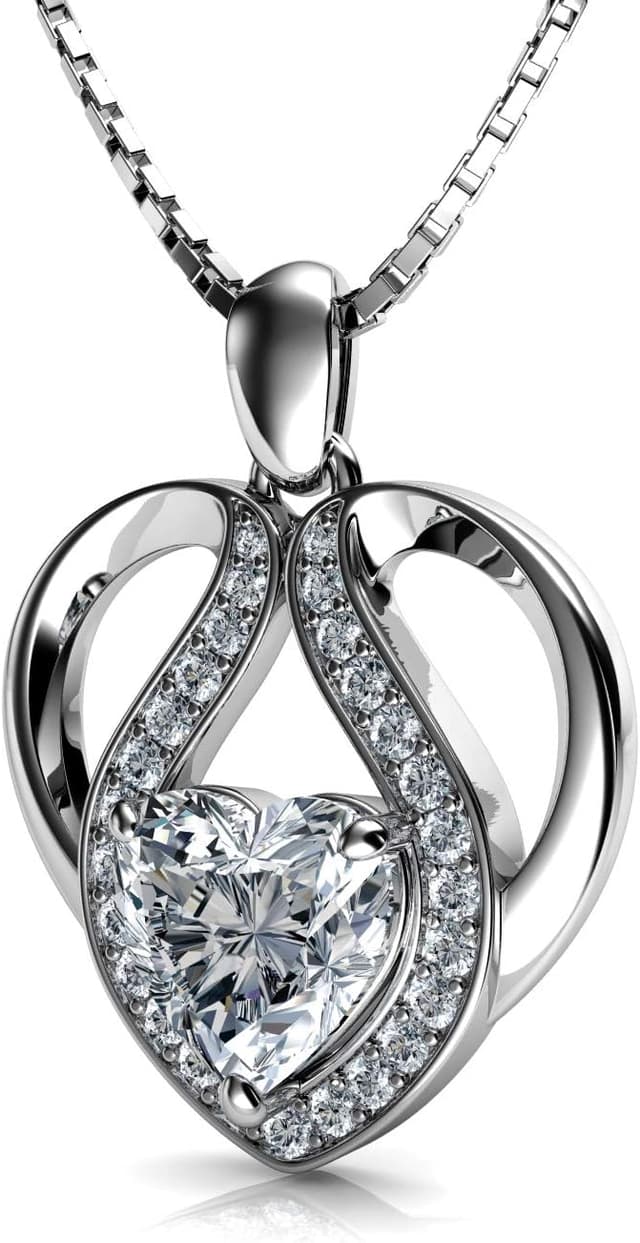 Detalle 2 de DEPHINI Collana Cuore in Argento 925