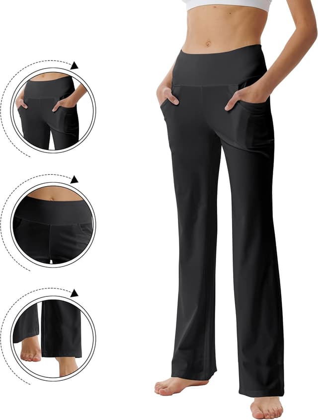 Thumbnail 4 de Laier Red Yoga Pants with Pockets