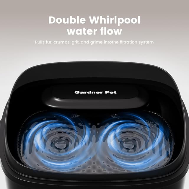 Detalle 2 de Gardner Pet 3.78L Vortex Pet Water Fountain