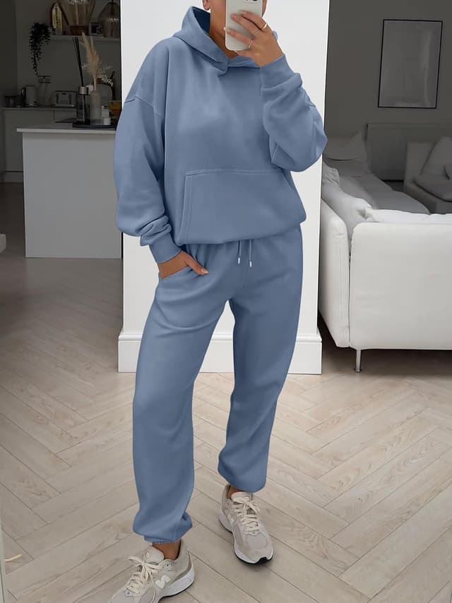 Thumbnail 6 de ANRABESS 2-Piece Tracksuit Oversized Hoodie