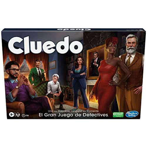 Detalle de Hasbro Cluedo Rediseñado — Juego de mesa para 8+ 🎲
