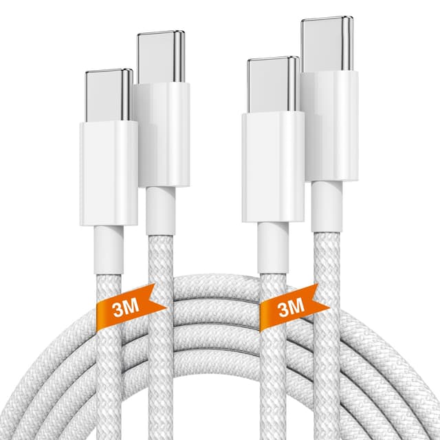 Detalle de 2Pack 3M USB C to USB C 60W cable