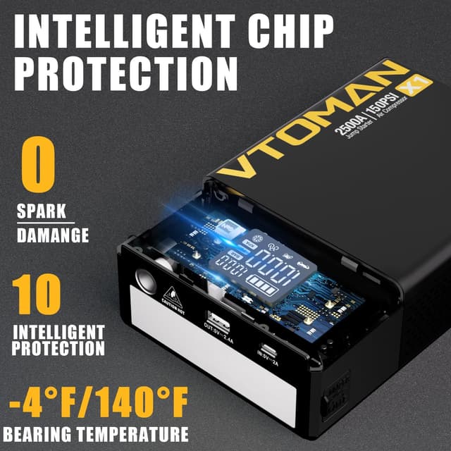 Thumbnail 6 de VTOMAN X1 jump starter 2500A