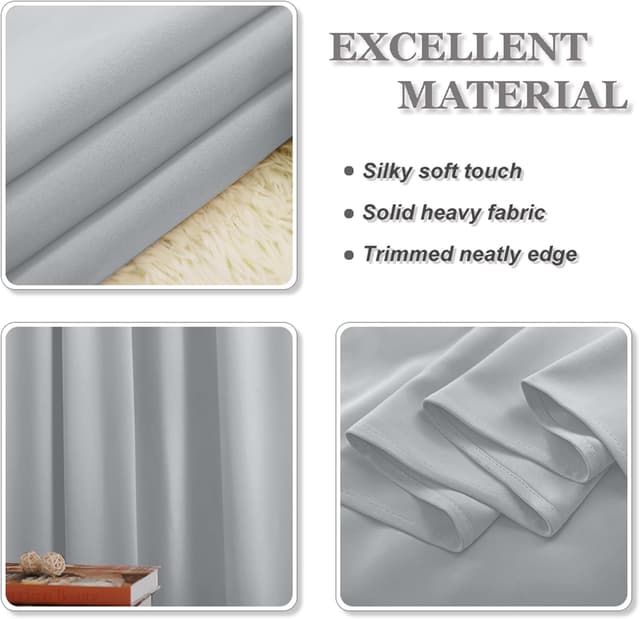 Thumbnail 5 de PONY DANCE Blackout Thermal Curtains 90×96 cm 🪟