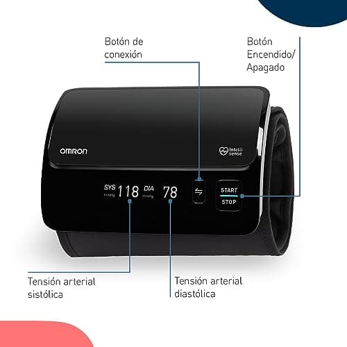 Thumbnail 6 de OMRON EVOLV Tensiómetro inalámbrico Bluetooth con gratis 6 meses