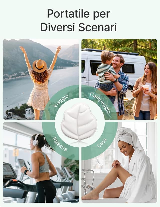 Thumbnail 6 de Momcozy set di bombe da doccia 14 pezzi a forma di foglia di eucalipto con menta e oli essenziali naturali