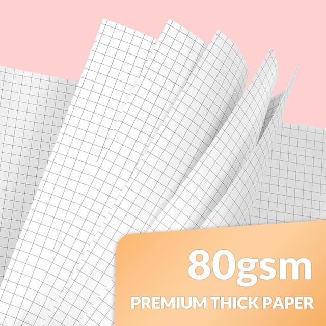 Thumbnail 5 de SUNEE A4 Squared Notebook Pack 3