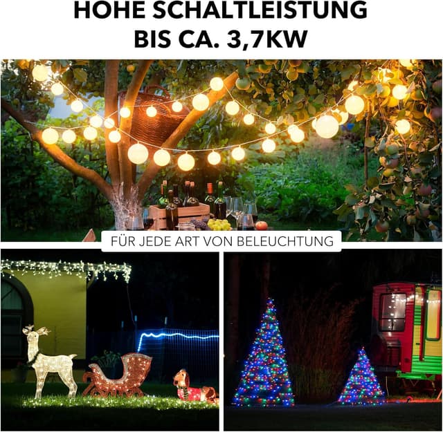 Detalle 2 de HBN Zeitschaltuhr Außen 16 A IP44