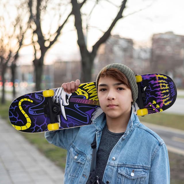 Thumbnail 5 de Tony Hawk 31" Skateboard Signature Series 1 with Pro Trucks 🛹