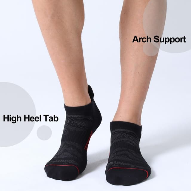 Thumbnail 4 de FITRELL 6-Pack Ankle Running Socks ⚡