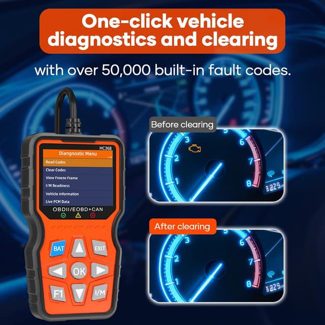 Thumbnail 3 de bakibo OBD2 Diagnosegerät Auto 10 Modi