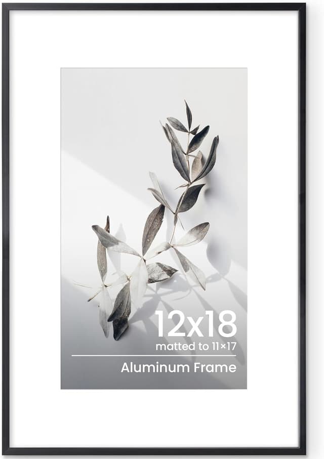 Detalle de 12x18 Aluminium picture frame, 31x46 cm