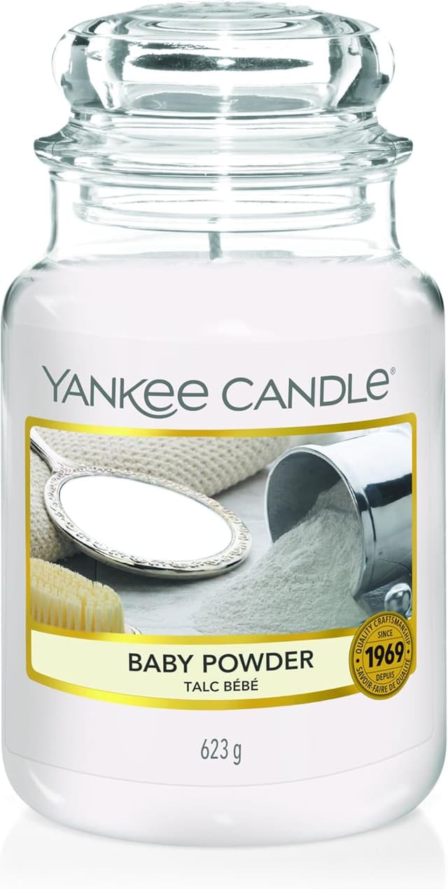 Imagen de Yankee Candle grande Talc bébé 150h 🕯 en OfertitasTOP