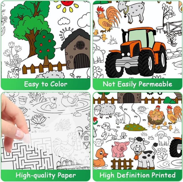 Detalle 1 de AYESY Weide Mal Tischdecke 183 x 76 cm