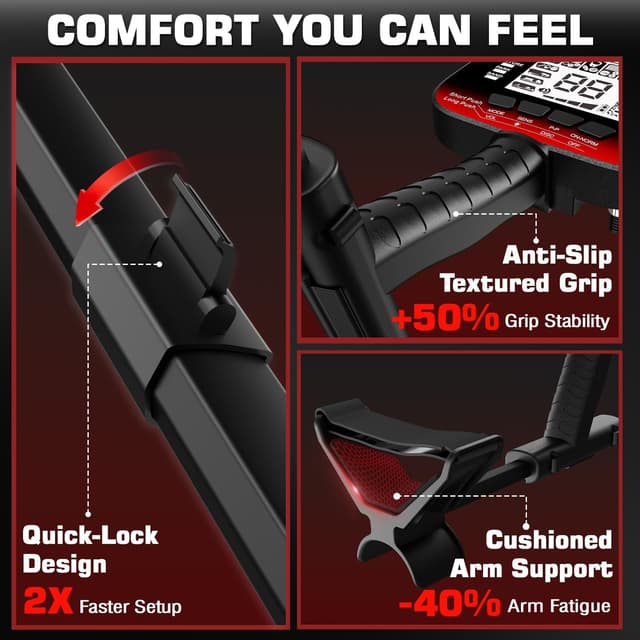 Thumbnail 2 de DR.ÖTEK Metal Detector 6-mode waterproof detector 📡