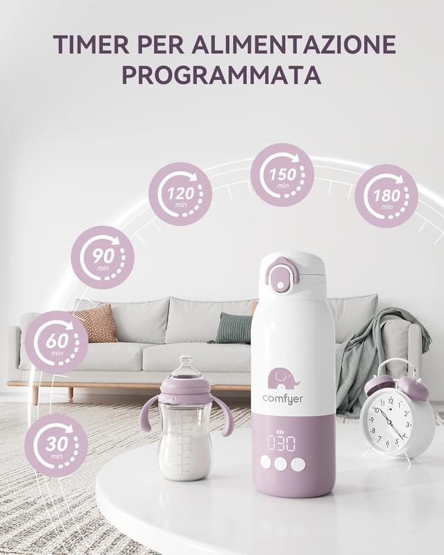 Thumbnail 3 de Scaldabiberon Portatile 340ml riscaldamento rapido