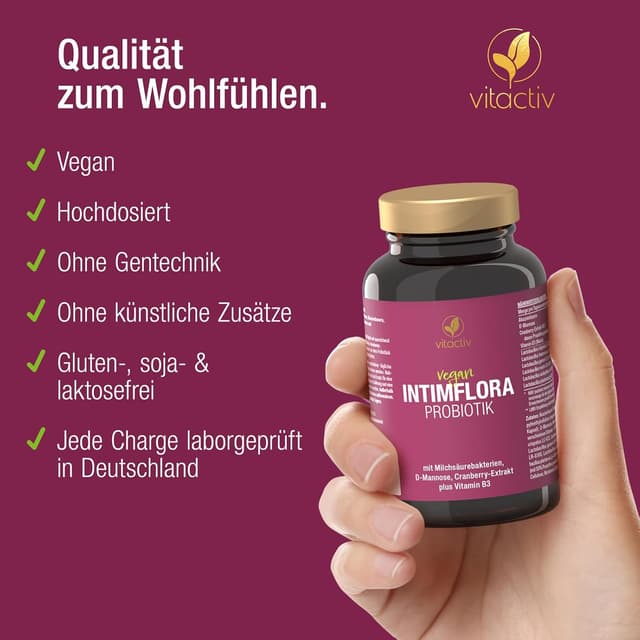 Thumbnail 3 de Vitactiv INTIMFLORA PROBIOTIK 130 Mrd. KbE/g