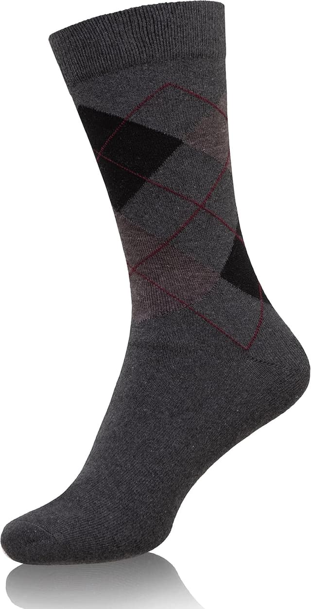 Detalle de Cob Stallion black men’s heel-and-toe style socks multipack (6–11 UK)