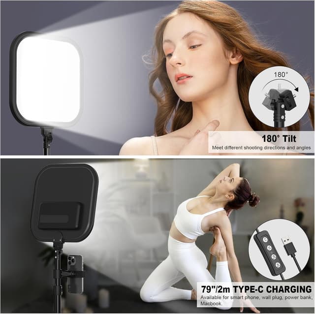 Detalle 2 de Hagibis 15W LED Video Lights kit