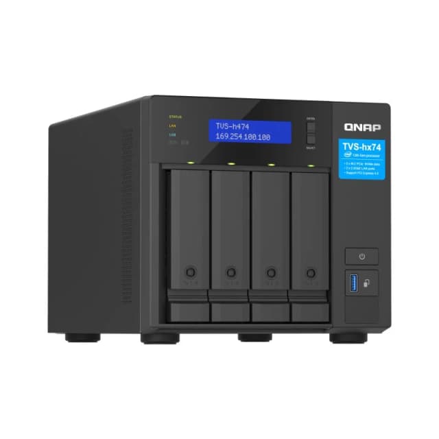 Detalle de QNAP TVS-h474-PT-8G NAS 4 bahías
