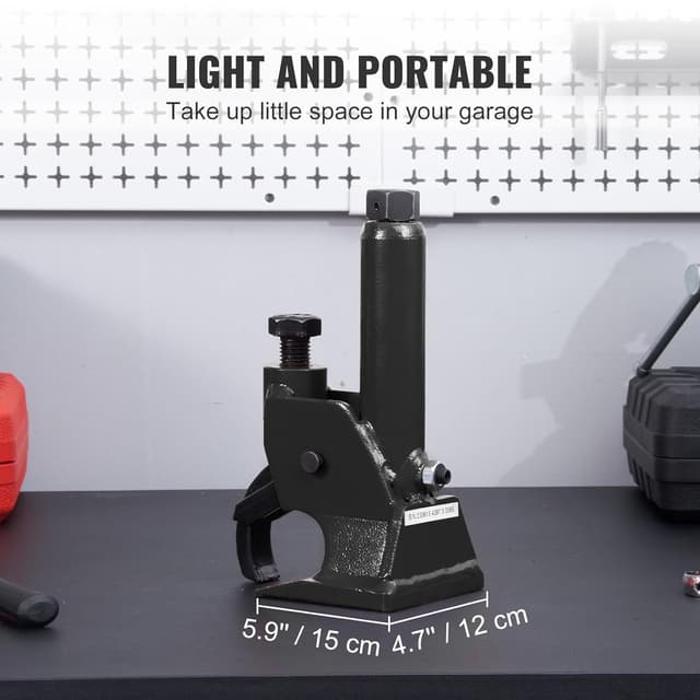 Detalle de VEVOR Détalonneur de pneu manuel 96,5-106,7 mm en acier (décolleur de talon portable)