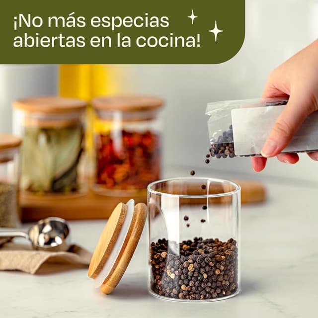 Thumbnail 1 de Praknu Botes para Especias 250 ml