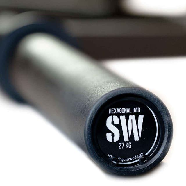 Thumbnail 2 de SingularWod Barra Olímpica Hexagonal Elite 🎽