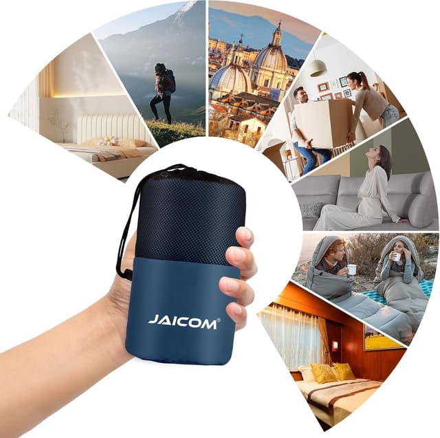 Thumbnail 6 de JAICOM Sleeping Bag Liner 220 x 90 cm