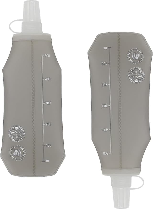 Detalle de EGOO 2x Soft Sports Water Bottle 500ml