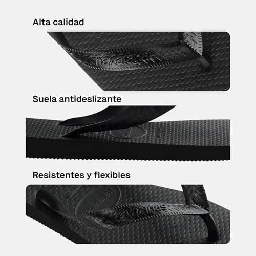 Detalle 2 de Havaianas Top Color: chanclas unisex cómodas y antideslizantes para el día a día