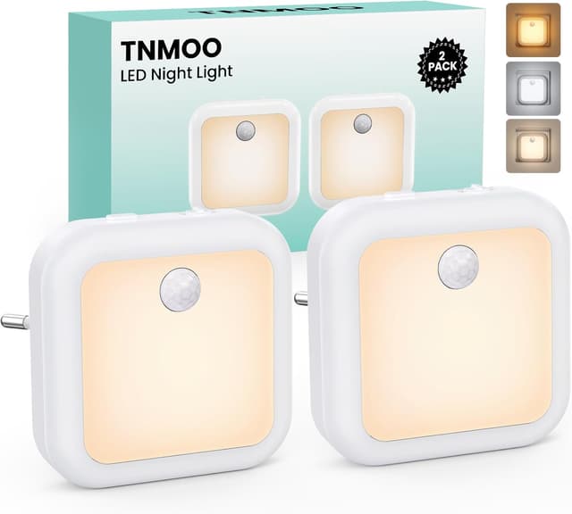 Detalle de TNMOO Luce notturna LED da presa 2 pezzi