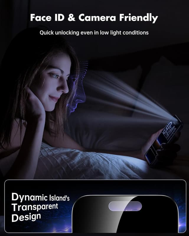 Thumbnail 2 de UNBREAKcable Protector privacidad iPhone 17 Pro 28°