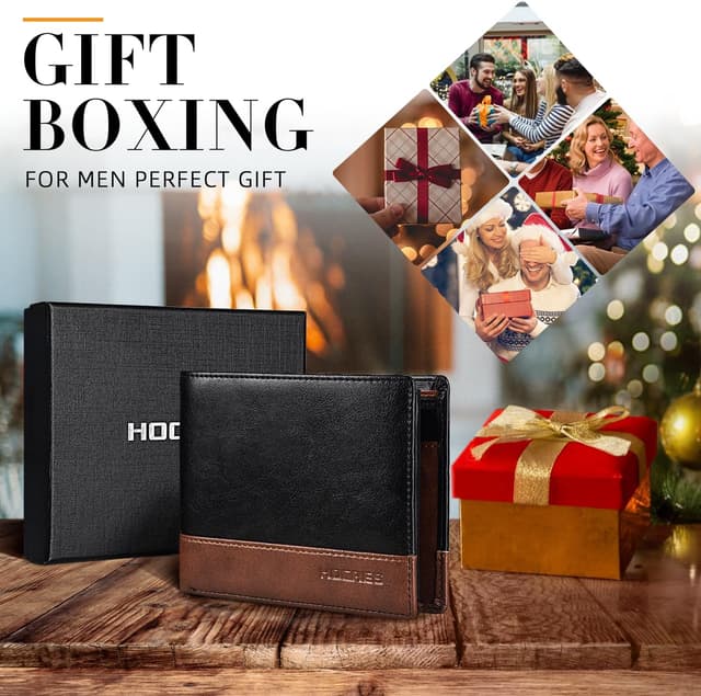 Detalle 2 de HOCRES slim RFID wallet with 15 card slots