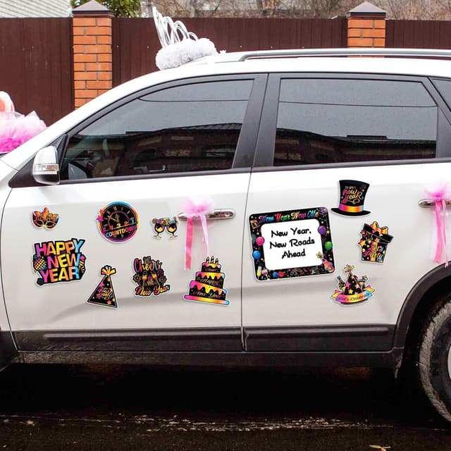 Thumbnail 4 de PHOGARY 11pcs New Year Cruise Magnets