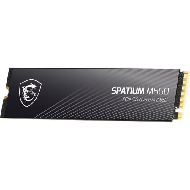 Detalle de MSI SPATIUM M560 1TB SSD NVMe PCIe 5.0 10.200 MB/s 💾
