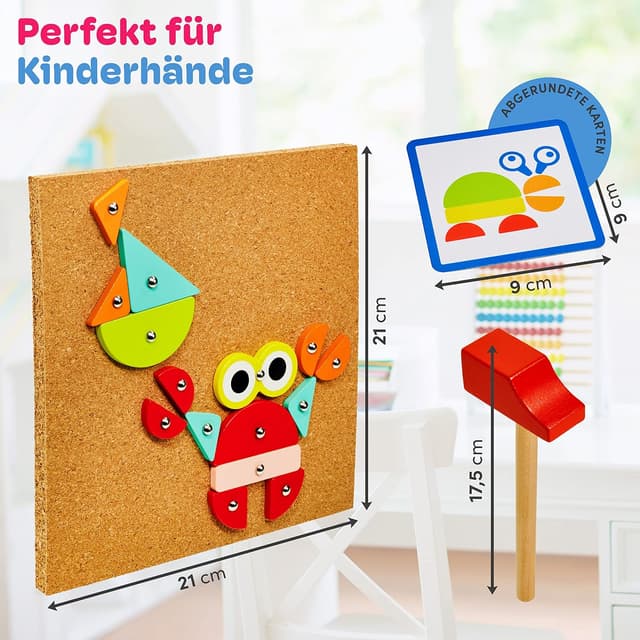 Thumbnail 3 de CUBIDI Hammerspiel ab 3 Jahre